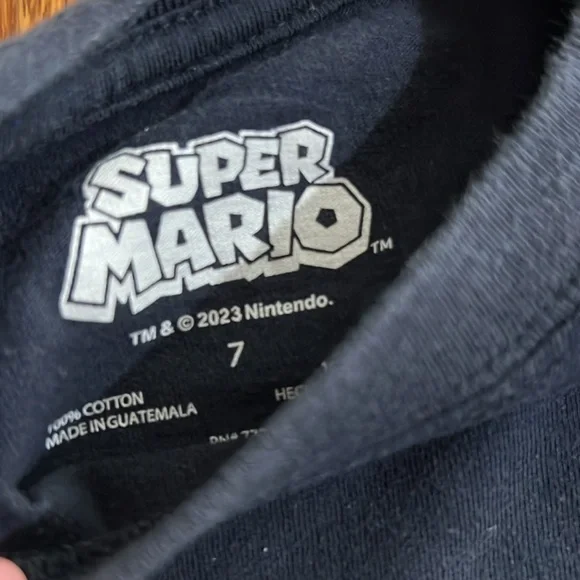 Boys lot of 9 t shirts sizes 7 and 8 Pokémon, Nike, super Mario - Picture 15 of 16